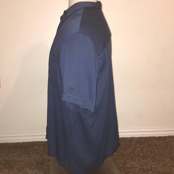 The Havenera Co XL Blue Button-Front Shirt - Picture 4 of 6